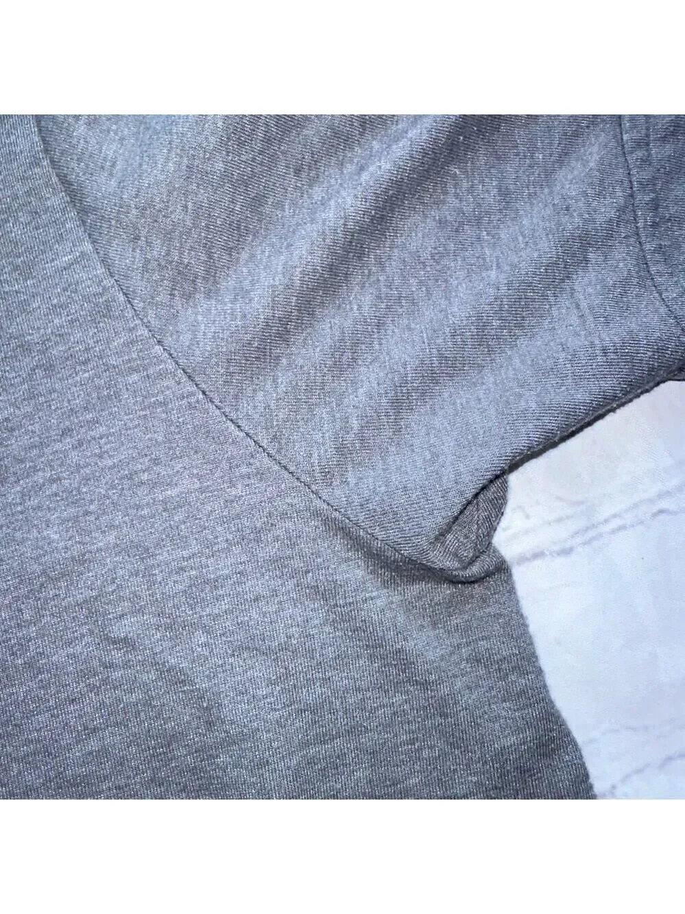 EUC Men’s Medium The North Face Slim Fit Gray Camping Graphic TShirt
